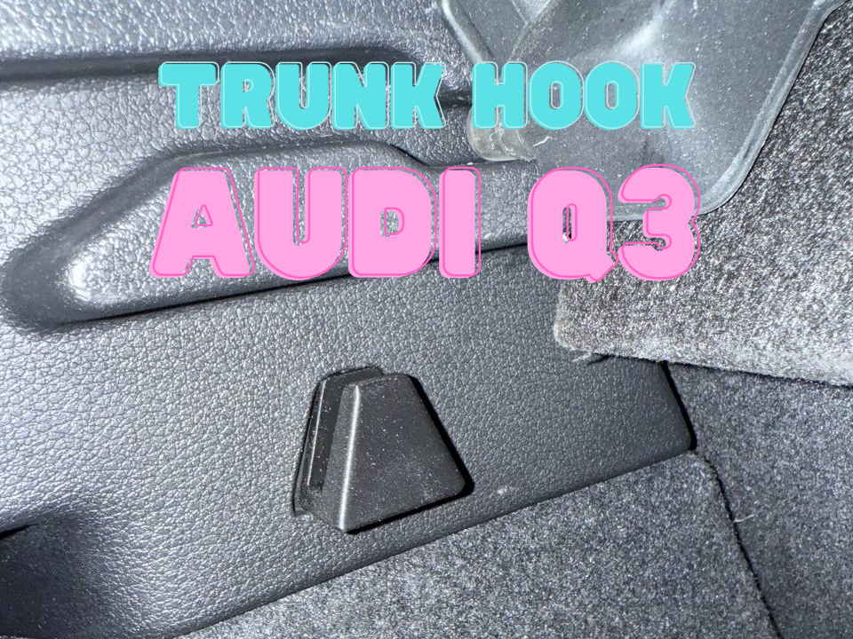 TRUNK HOOK AUDI Q3 - GANCIO BAULE AUDI Q3