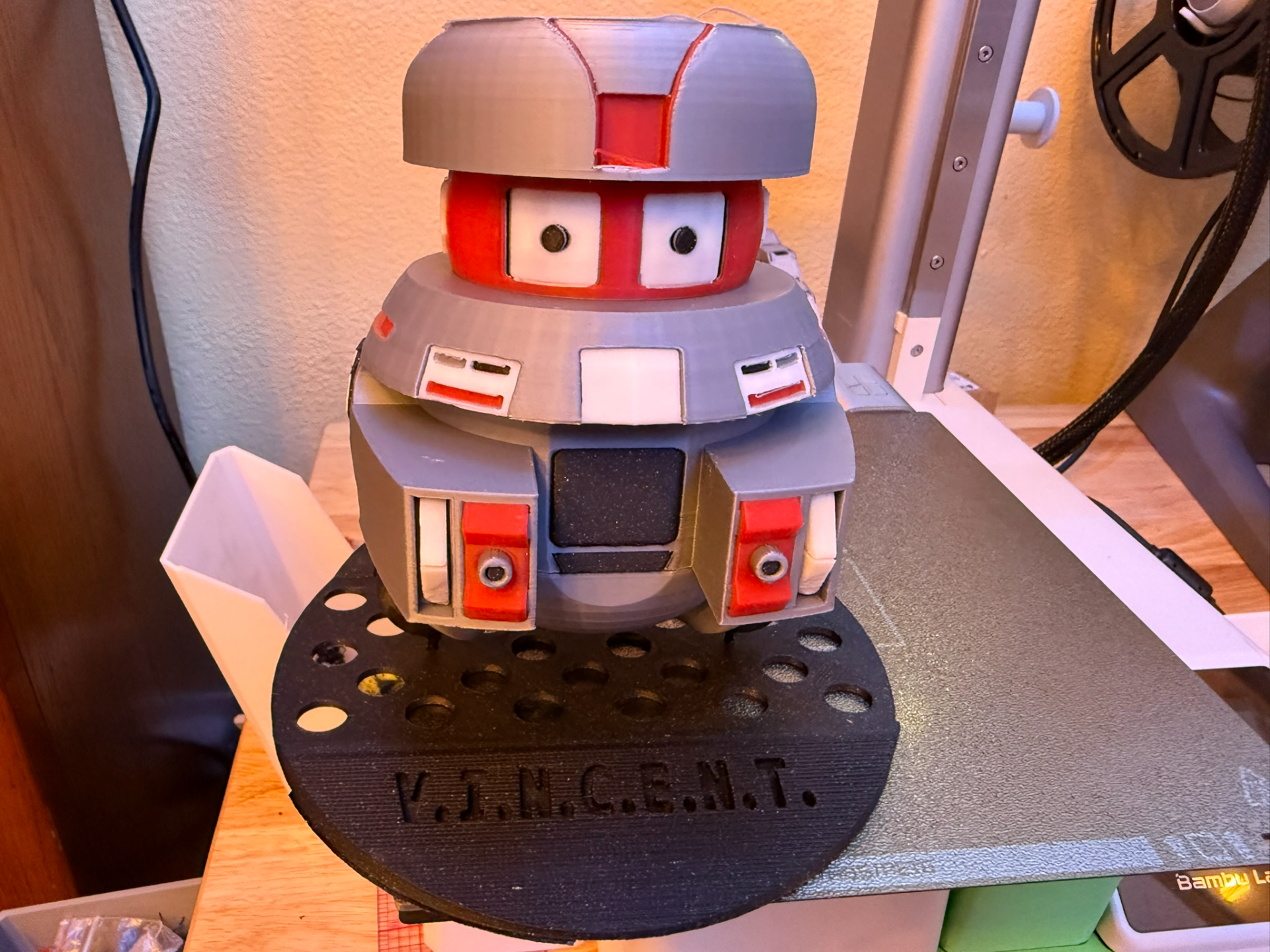 VINCENT - robot from Black Hole movie - Colorized