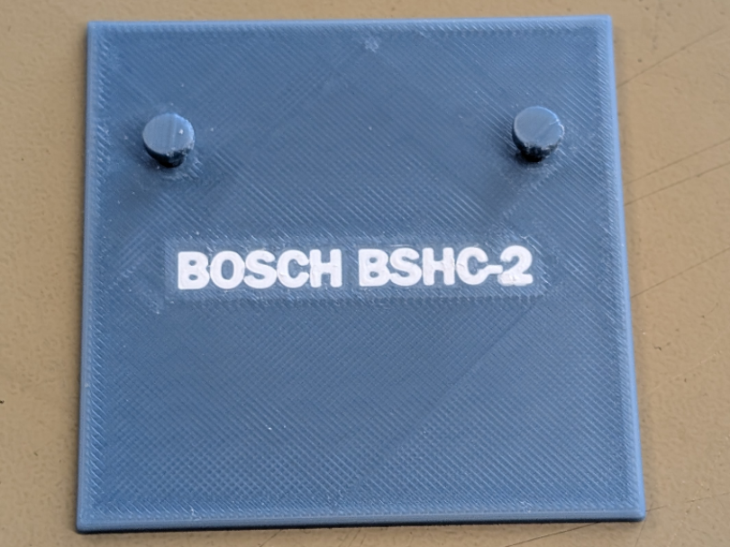 BOSCH BSHC-2 Wandhalter zum Kleben / ohne Bohren