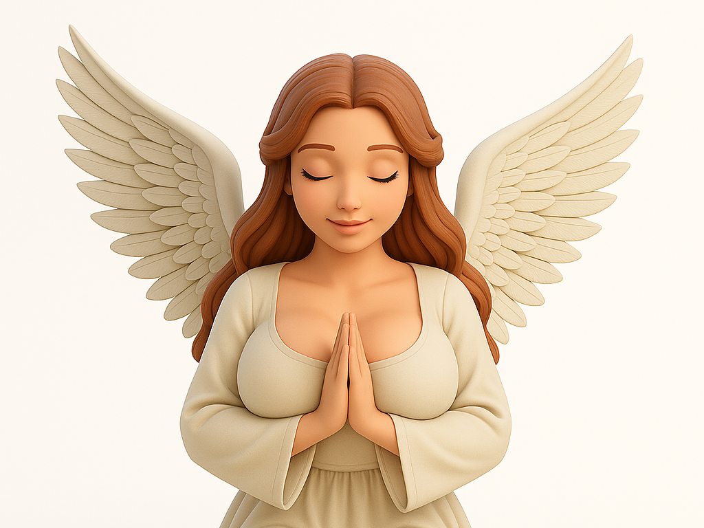 Praying angel V3