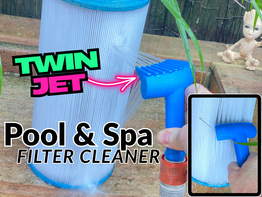 Pool & Spa Filter Cleaning Jet Nozzle Attachment