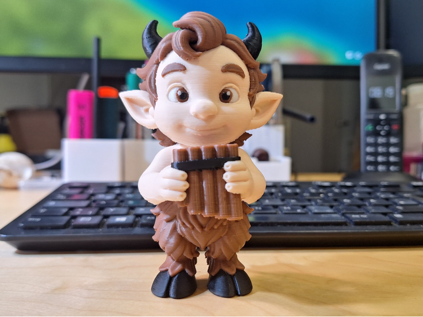 Chibi Pan – Mythical Flute Satyr