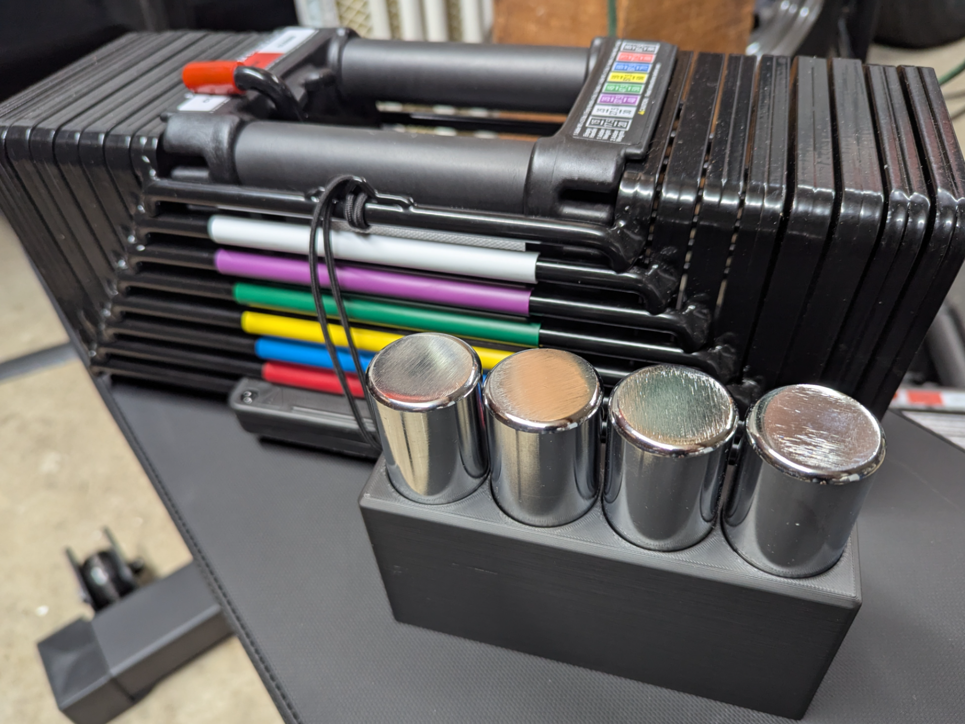 2.5 lb holder for Powerblock Dumbells