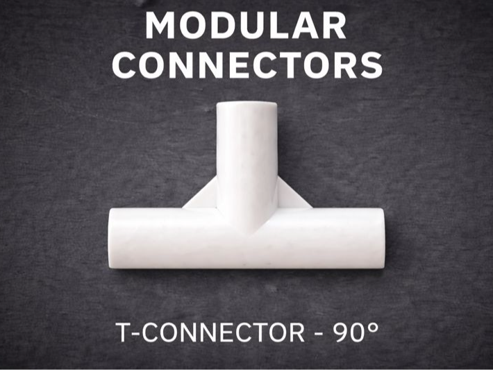 Customizable T-Connector (OpenSCAD)