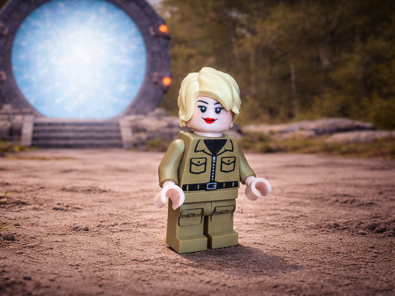 BrickMan 500% - Samantha Carter - Stargate SG1