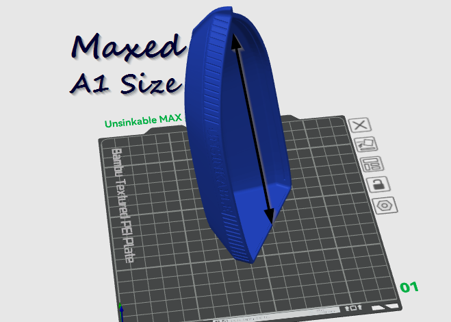 Unsinkable Boat MAX - Spiral Vase Mode