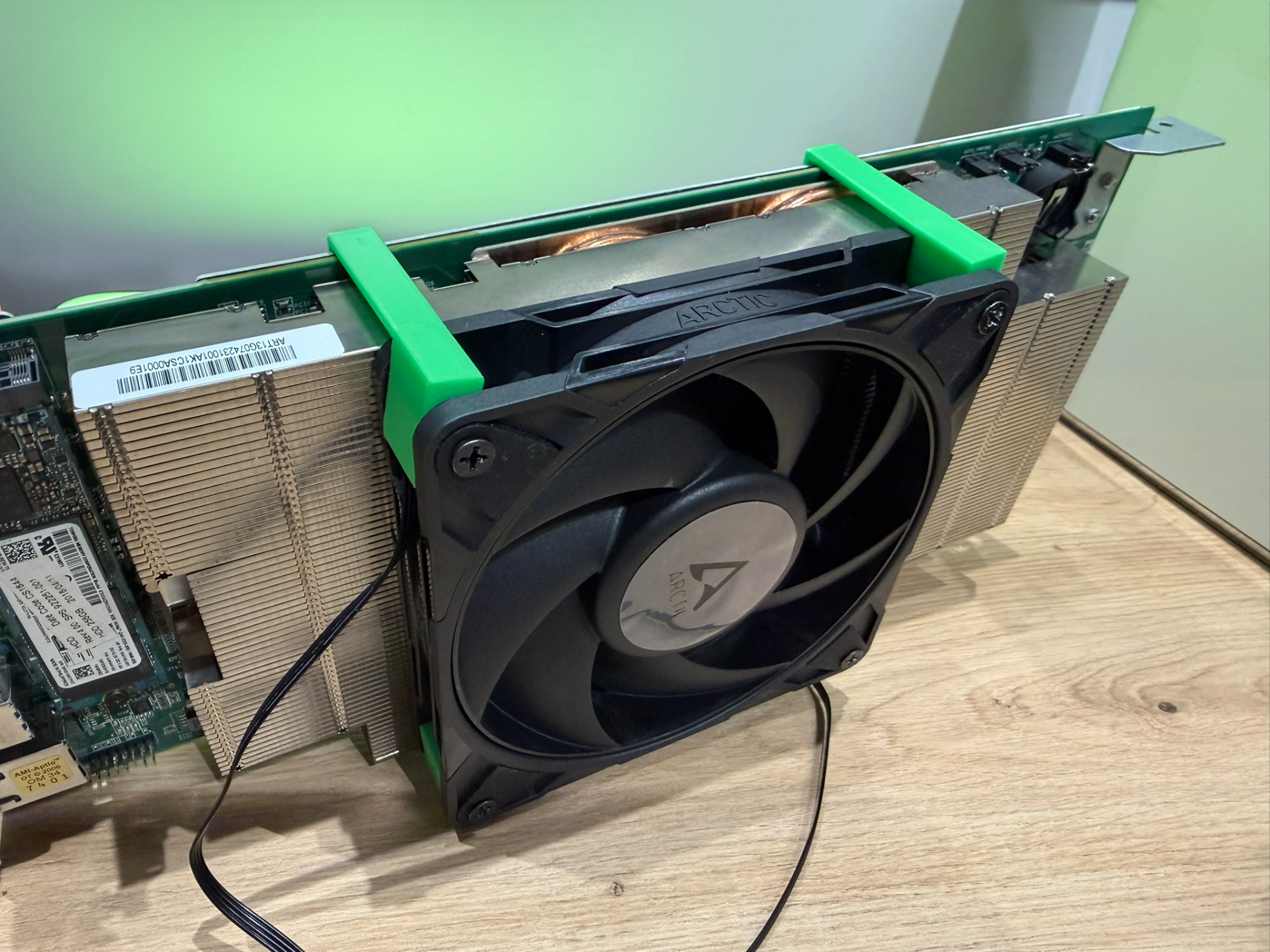 BC250 Arctic p12 Pro fan adapter