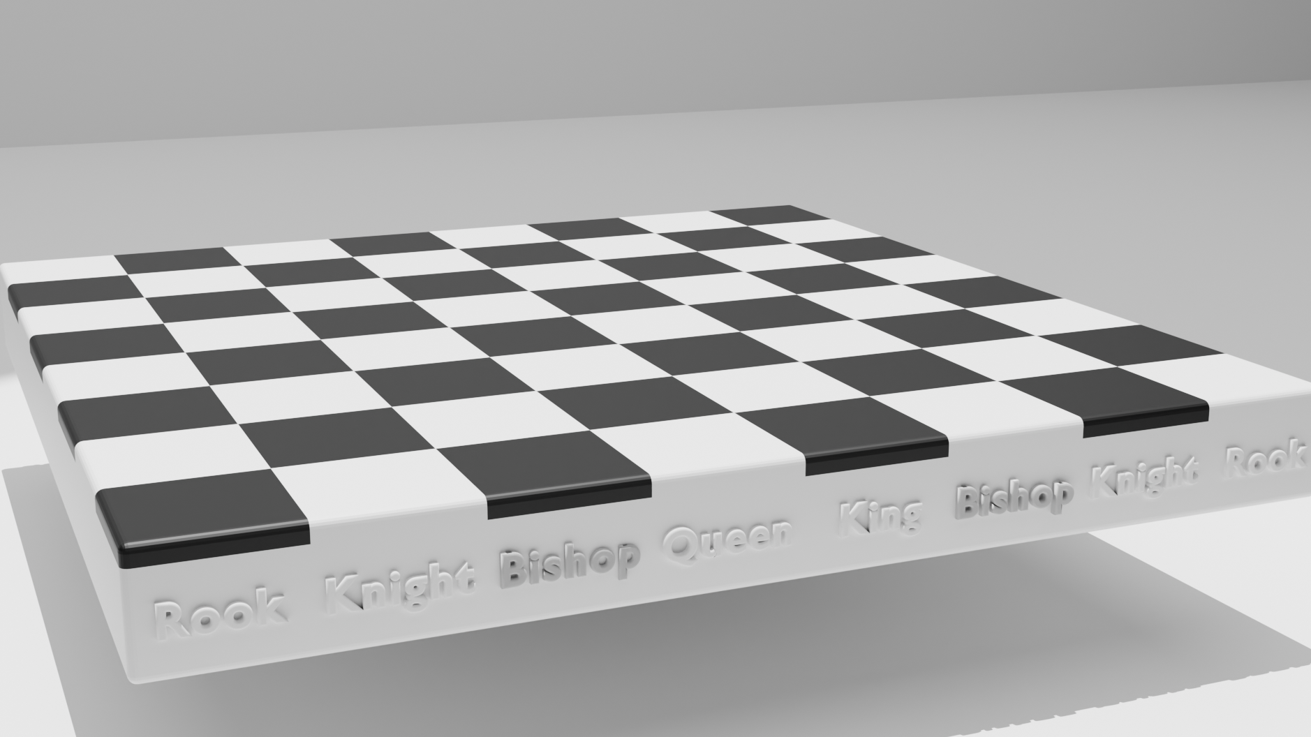 Chess Board With Names For Beginners
