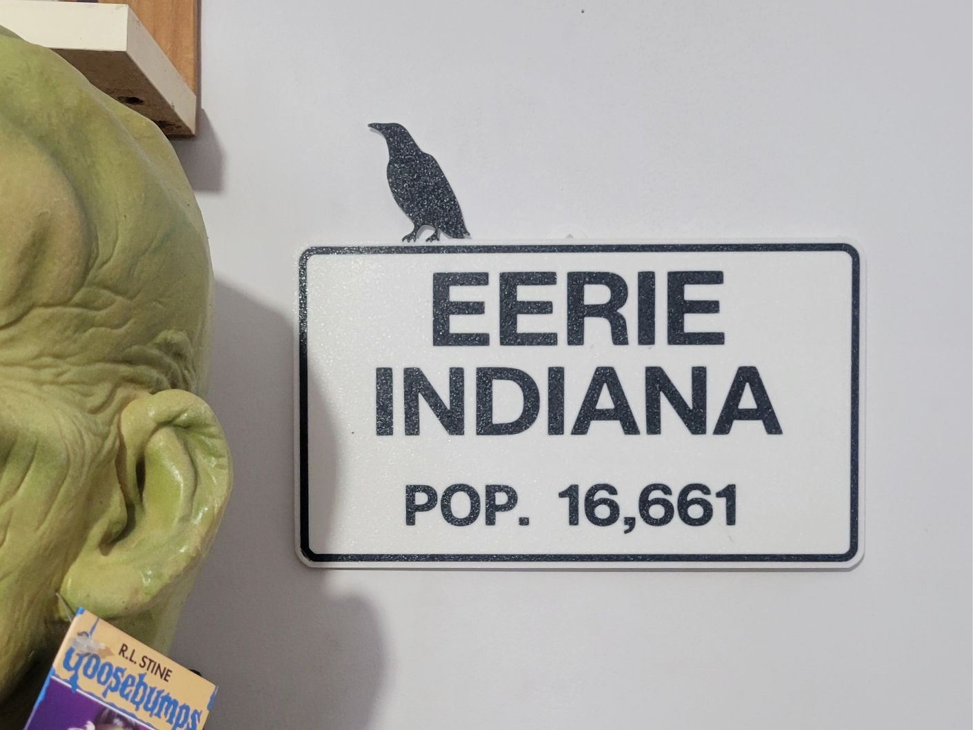 Eerie Indiana Town Sign (Welcome Sign)
