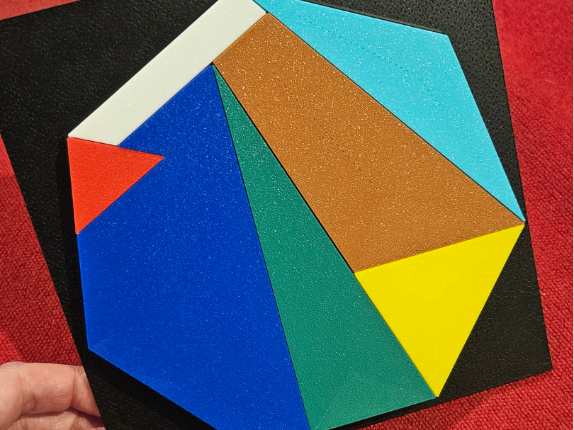 Heptagon-square dissection puzzle