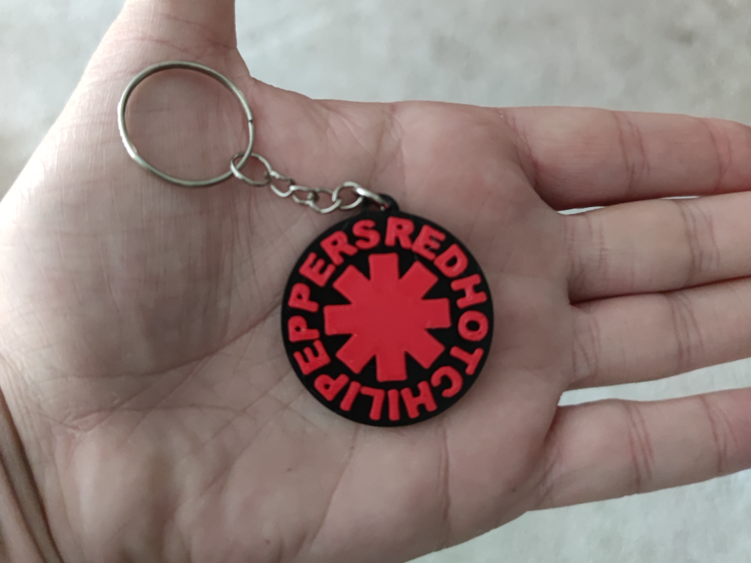 Music Band keychain (Red Hot Chili Peppers)