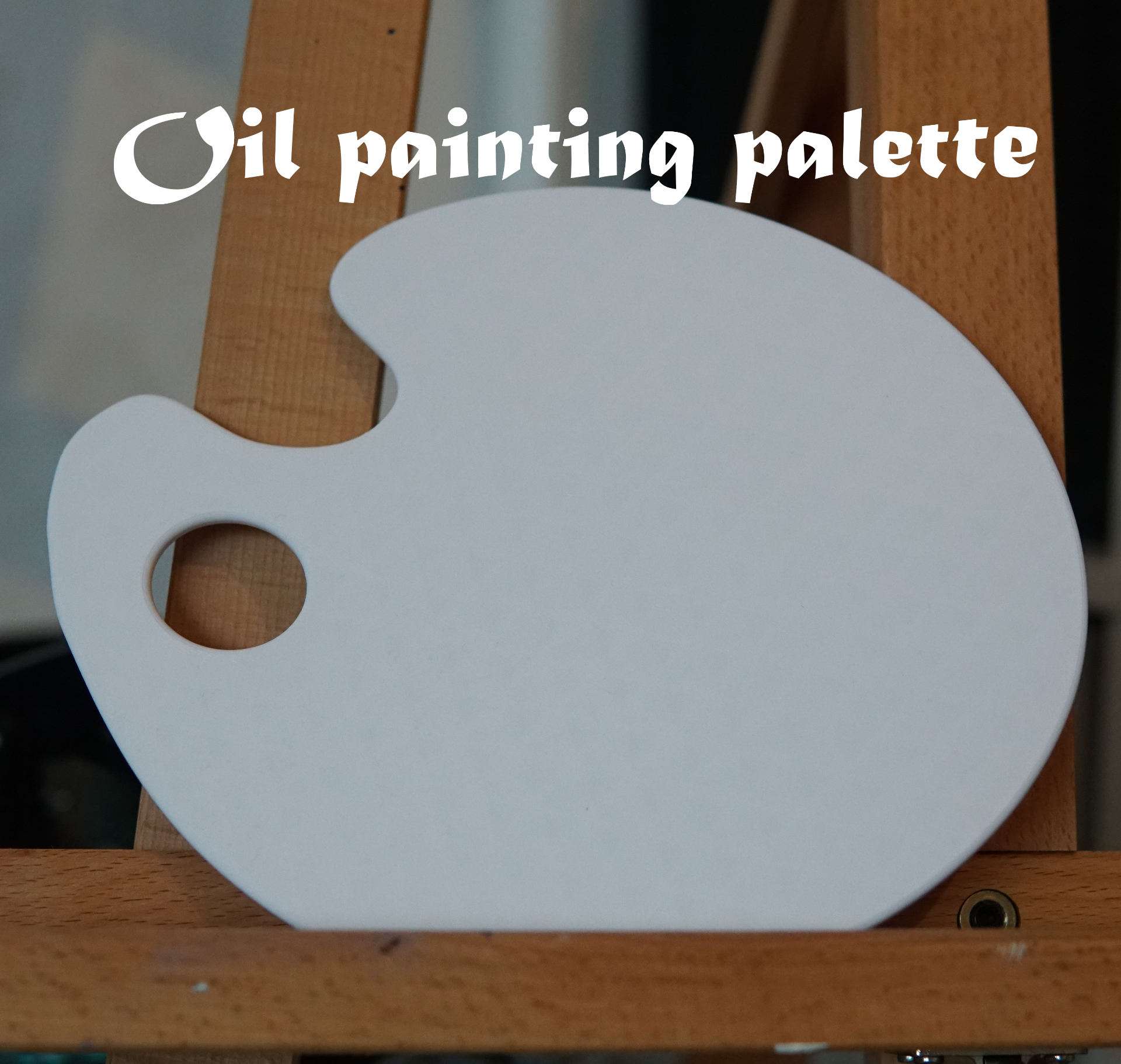 Simple Oil painting palette