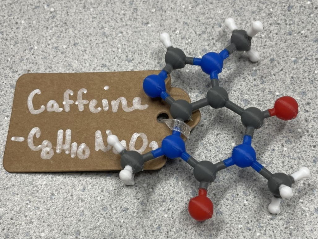 Caffeine. Accurate, from crystal structure data
