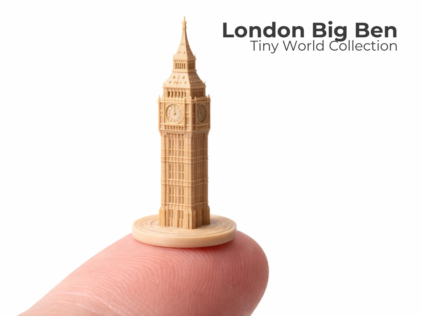 Tiny Big Ben — Mini Architecture Series