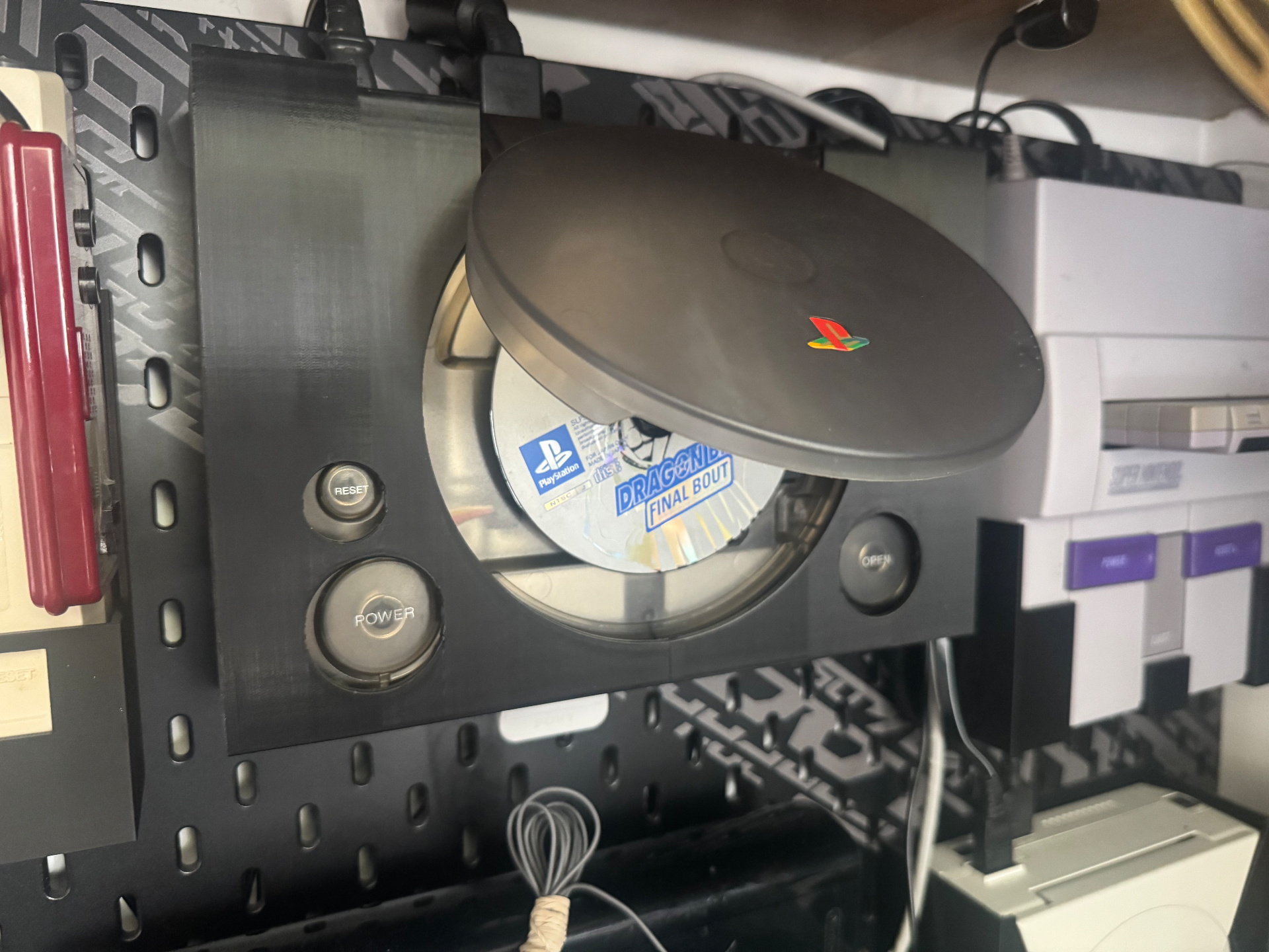 Ikea Skadis Play Station 1 PS1