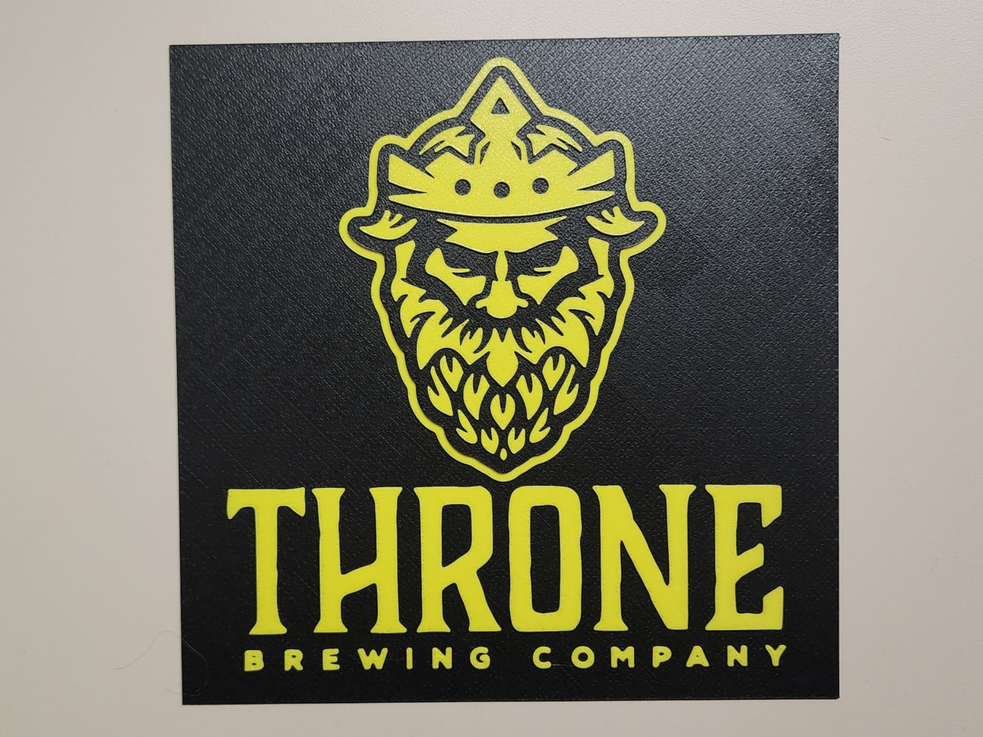 Throne Brewing  Wall Sign