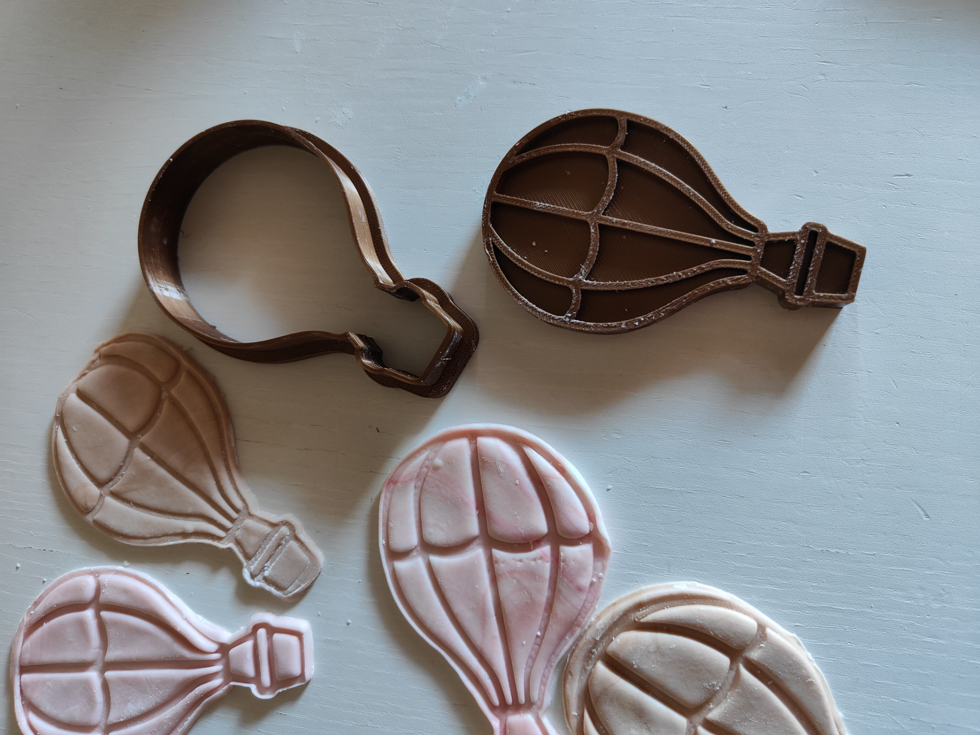 Hot Air Balloon Cookie Cutter + Stamp