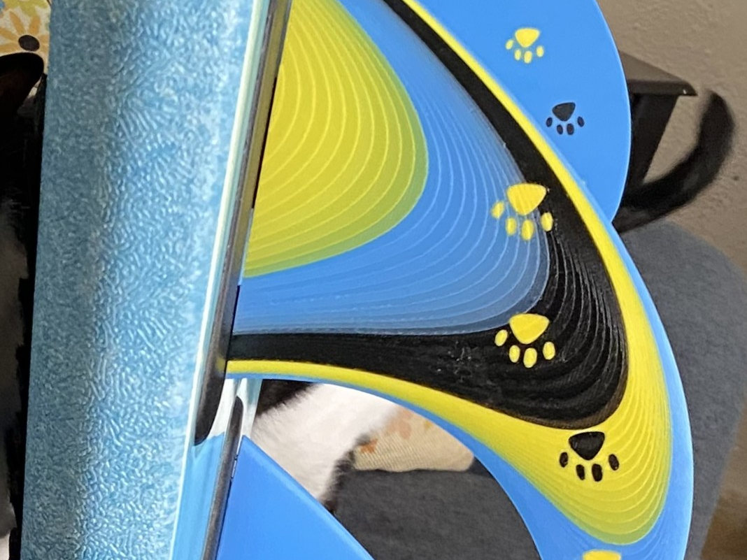 Surfboard cat fin - FCS system compatible
