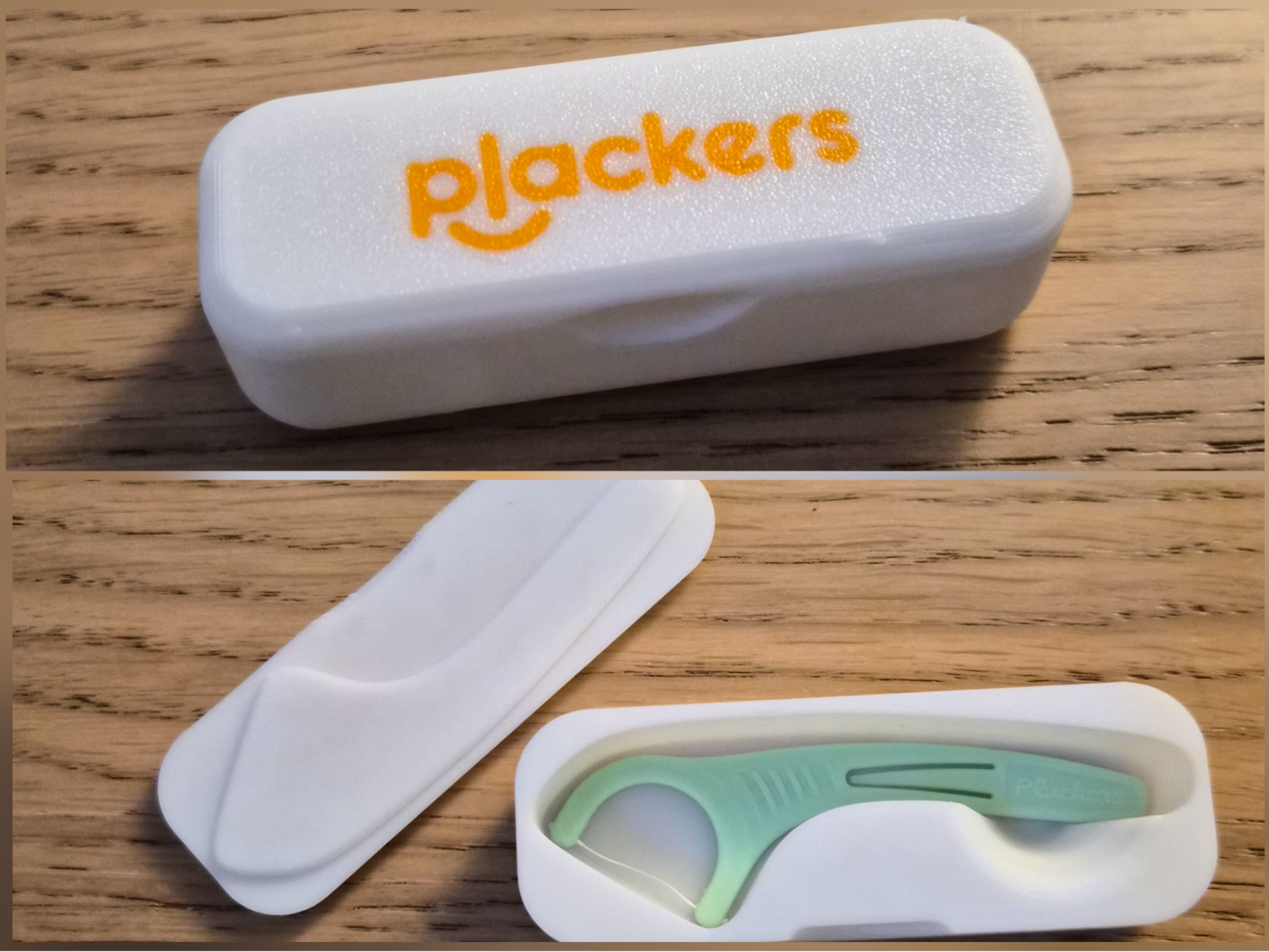plackers floss travel case