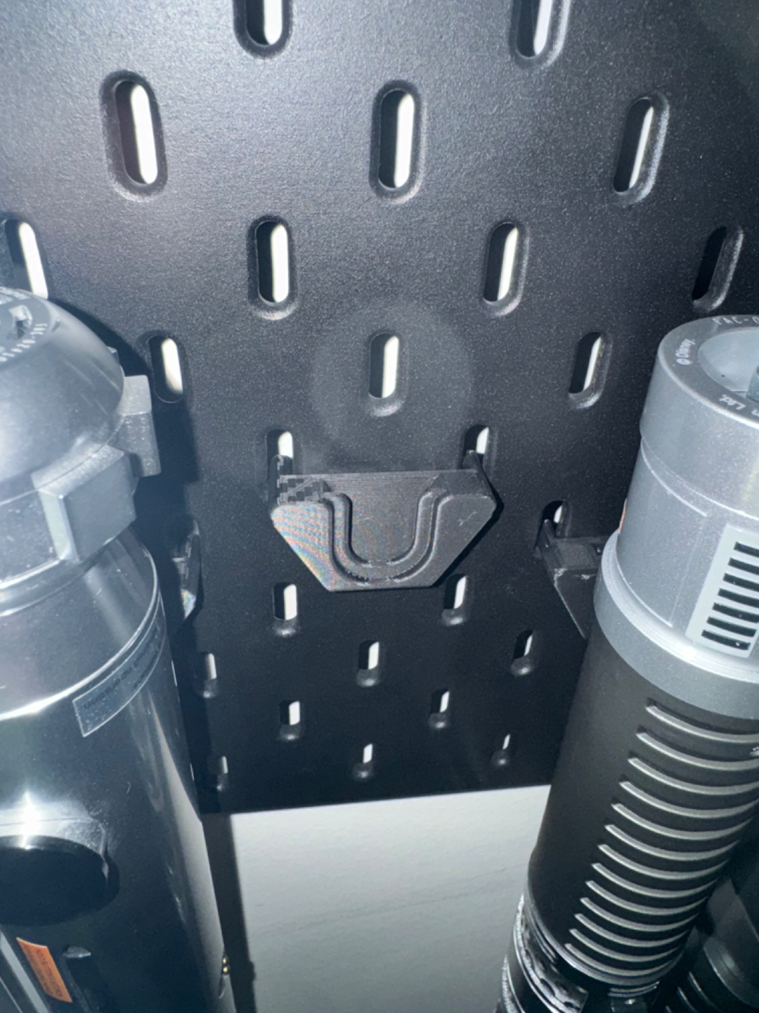 Ikea SKÅDIS pegboard Lightsaber Covertec