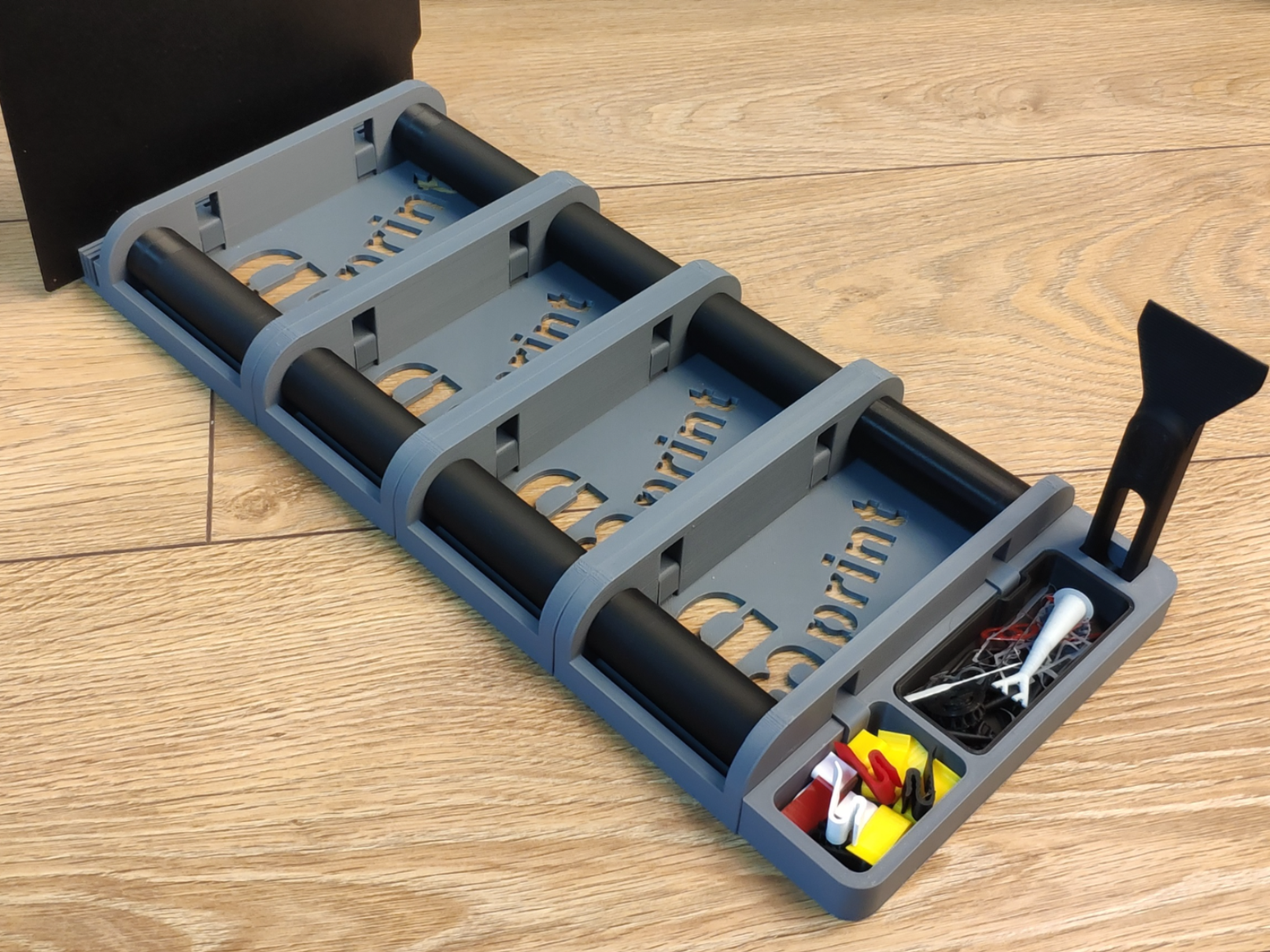 Spool holder - Roller (MMS-Manual Material System)