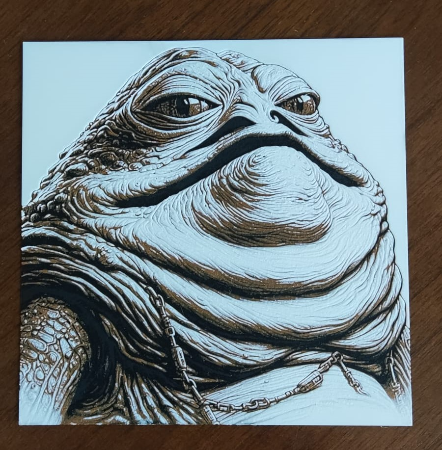 Jabba "Star Wars" HueForge