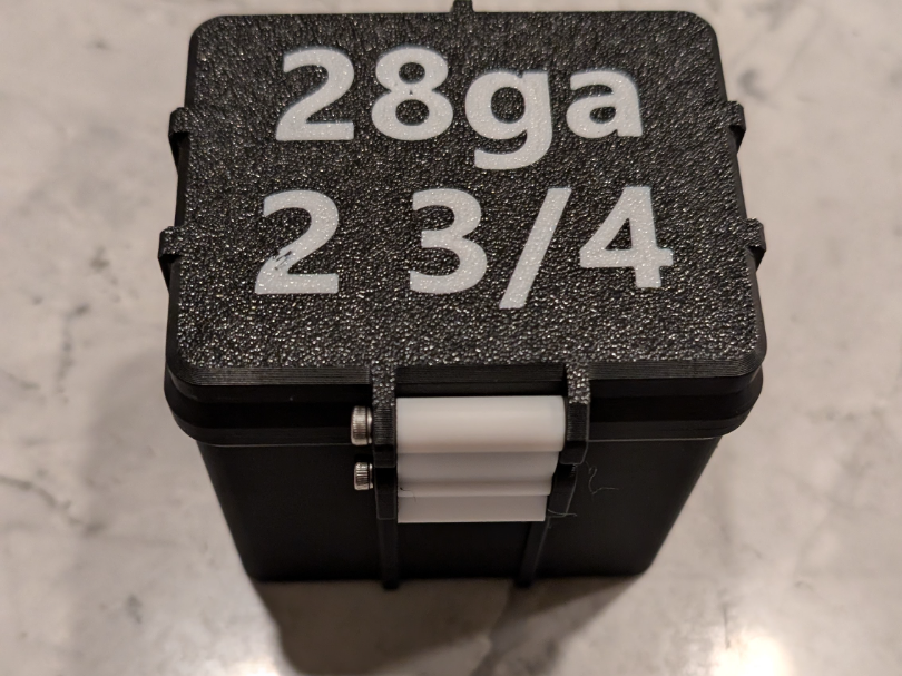 28 Gauge 2 3/4in 25rnd Ammo Box