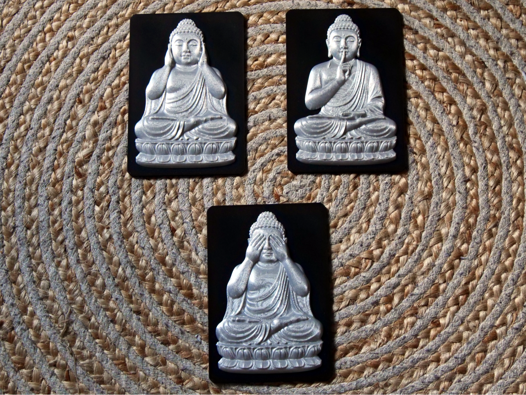 Three wise Buddhas