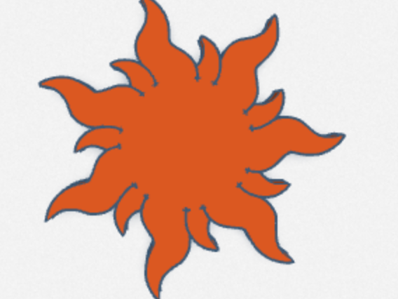 Magnet Sun Magnet