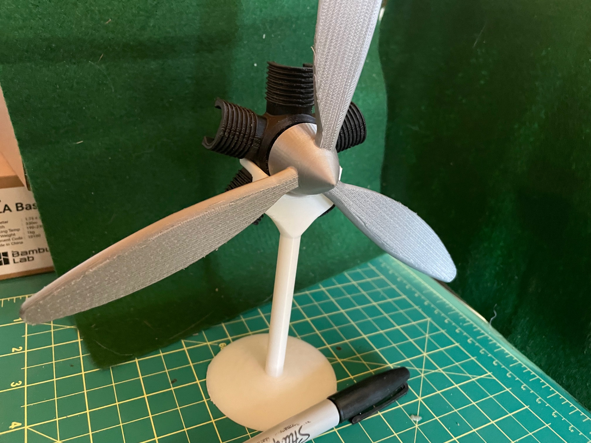 Engine Stand for  Radial engine  by Michal