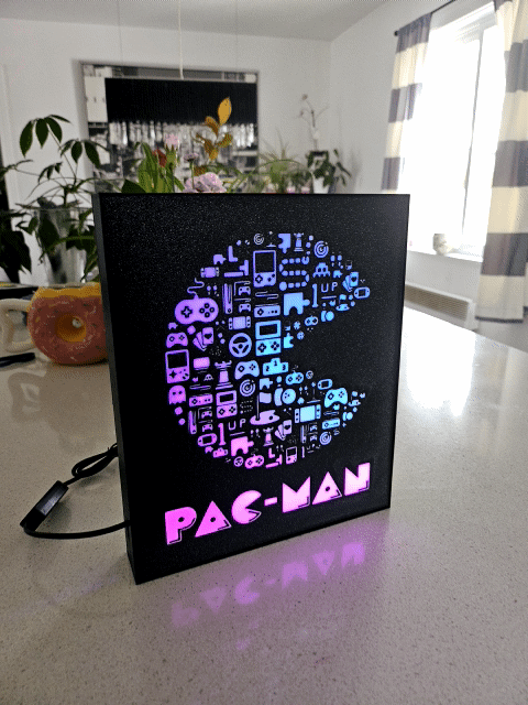 Pac-Man-Gaming LED Lamp