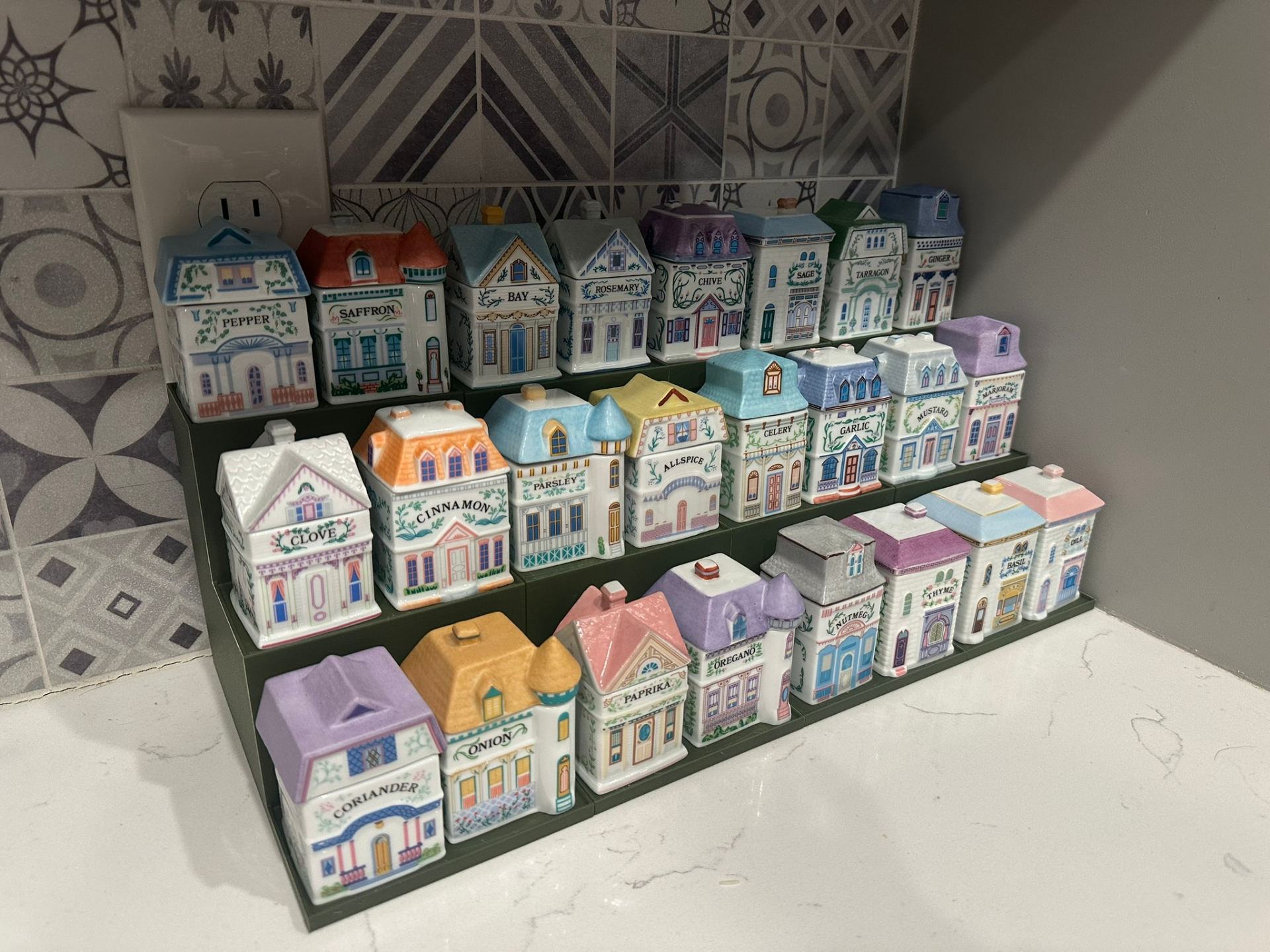 Lenox Spice Village Modular Spice Rack