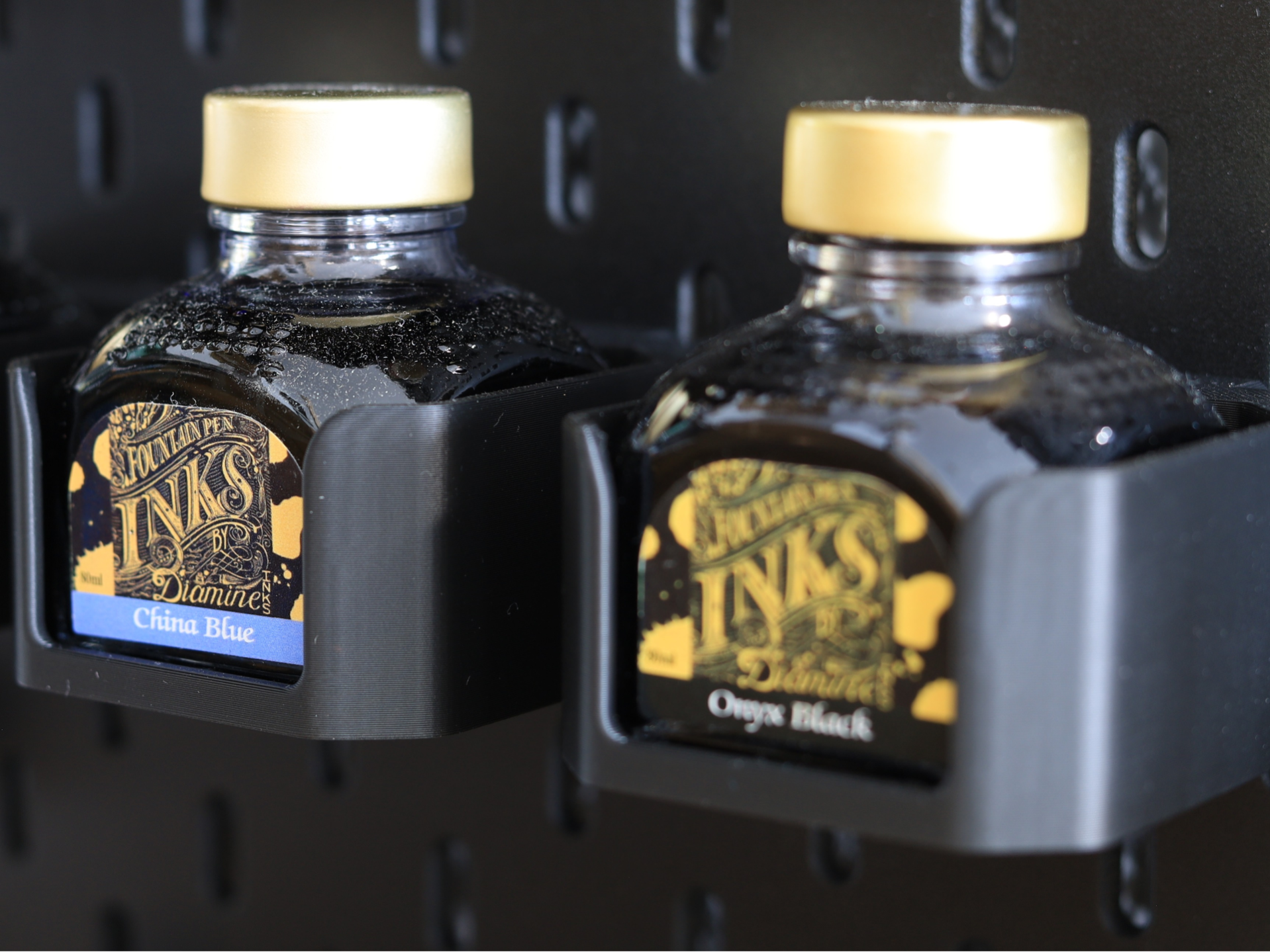 Diamine Ink Bottle Holder for Ikea Skadis