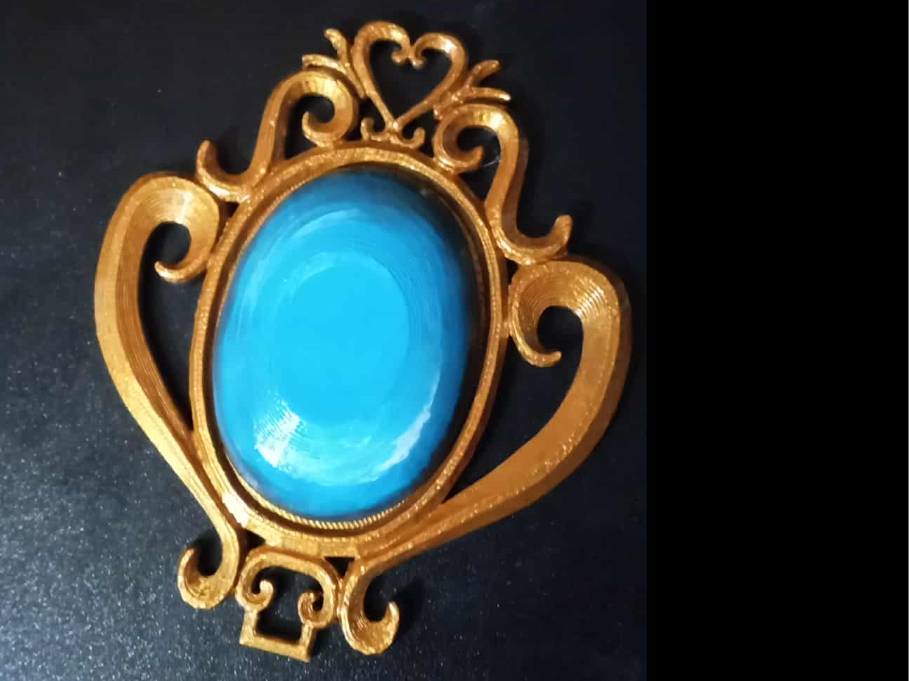 Princess Peach Brooch from the Super Mario Movie