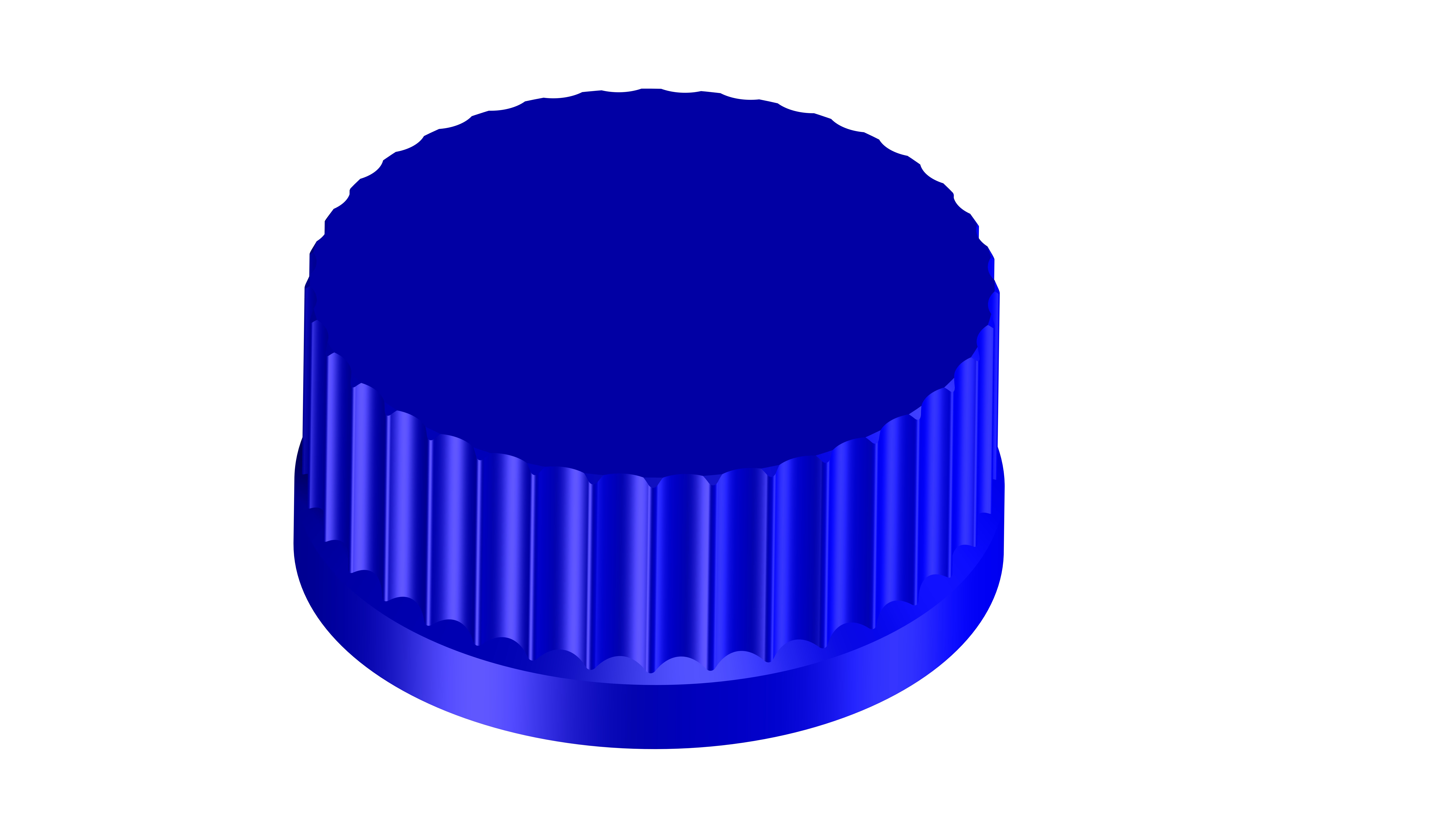 Cap for Schott bottle with GLS 80 thread