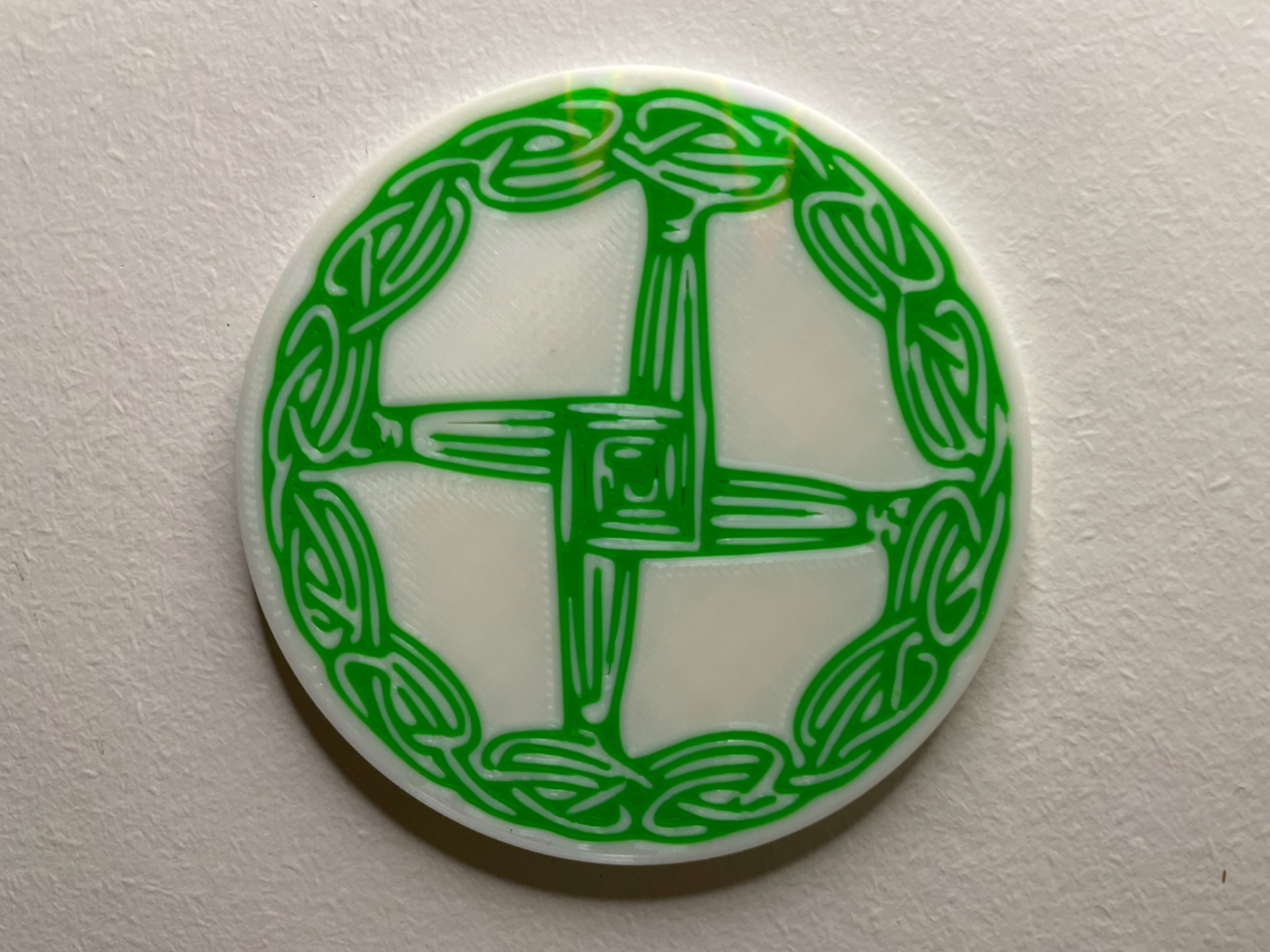 saint brigids cross - coaster