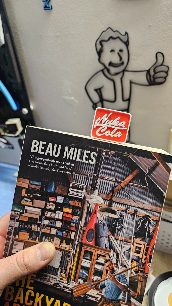 Nuka Cola bookmark