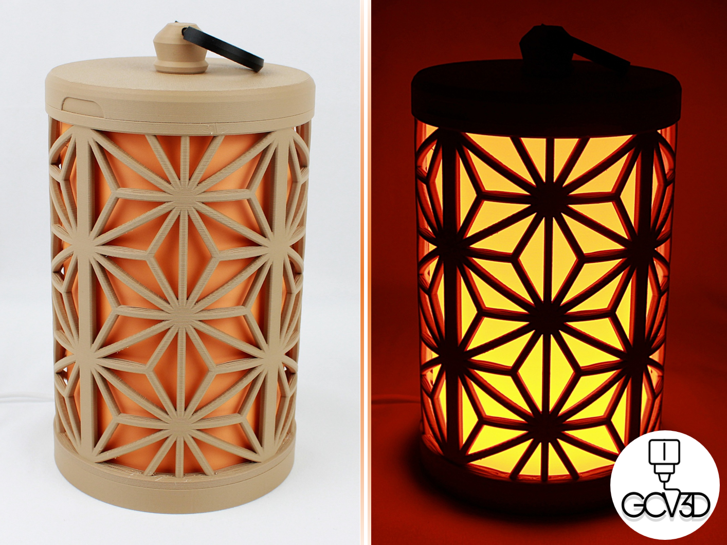 Retro Hexagram Lamp