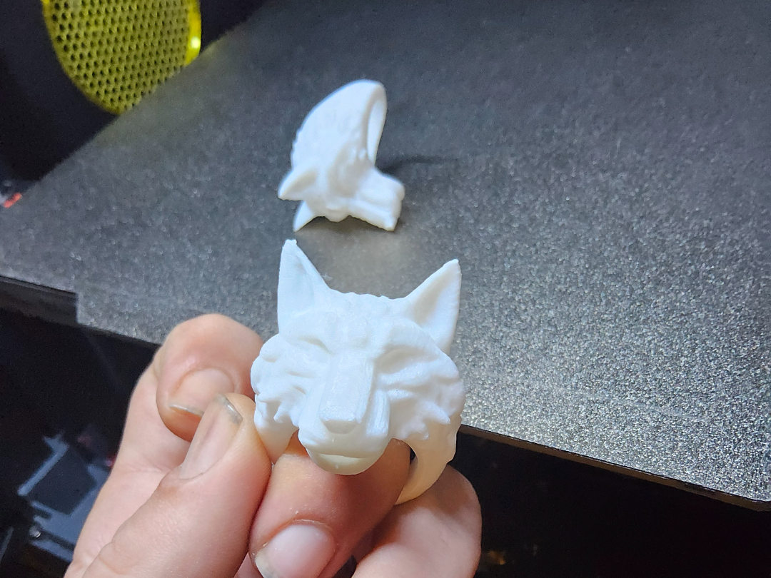 Feline Wolf Ring