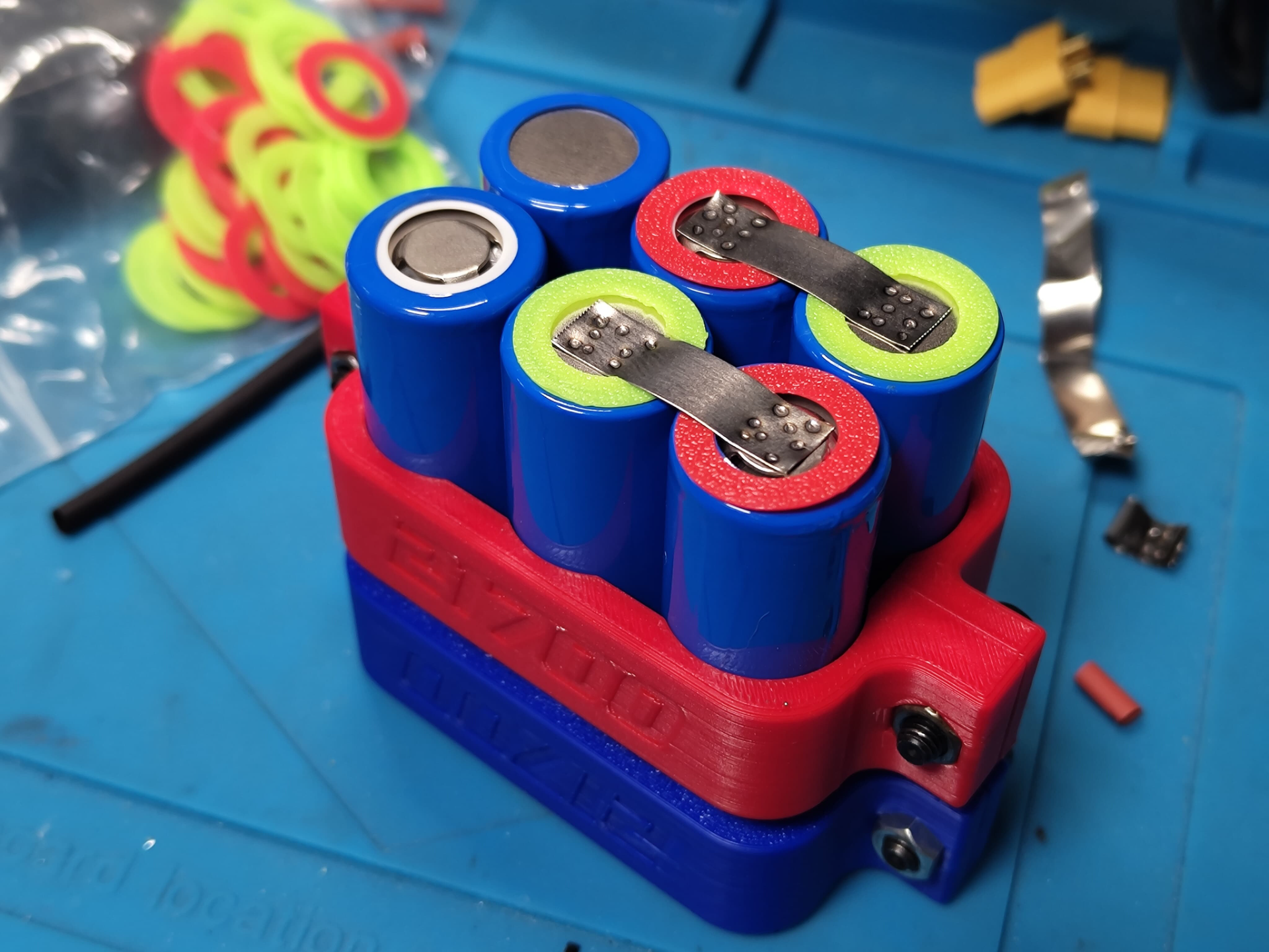 21700 18650 Battery Plastic Washer Isolation
