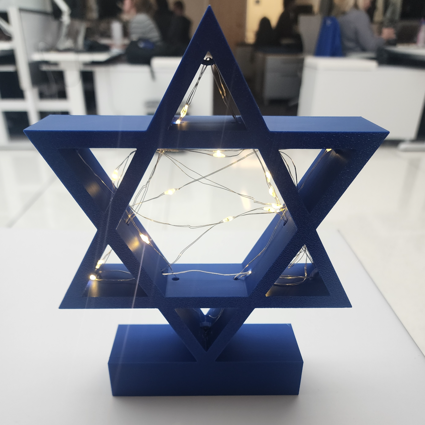 Star of David Holiday Light