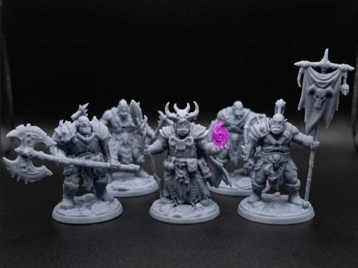 Orcs 5er set: The Black-Iron Warband