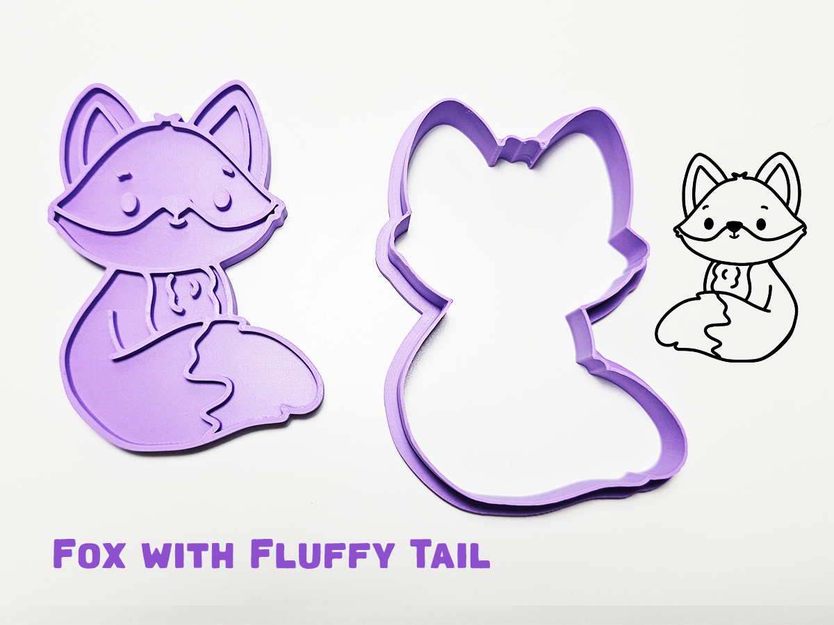 Fox Cookie Cutter / Stamp