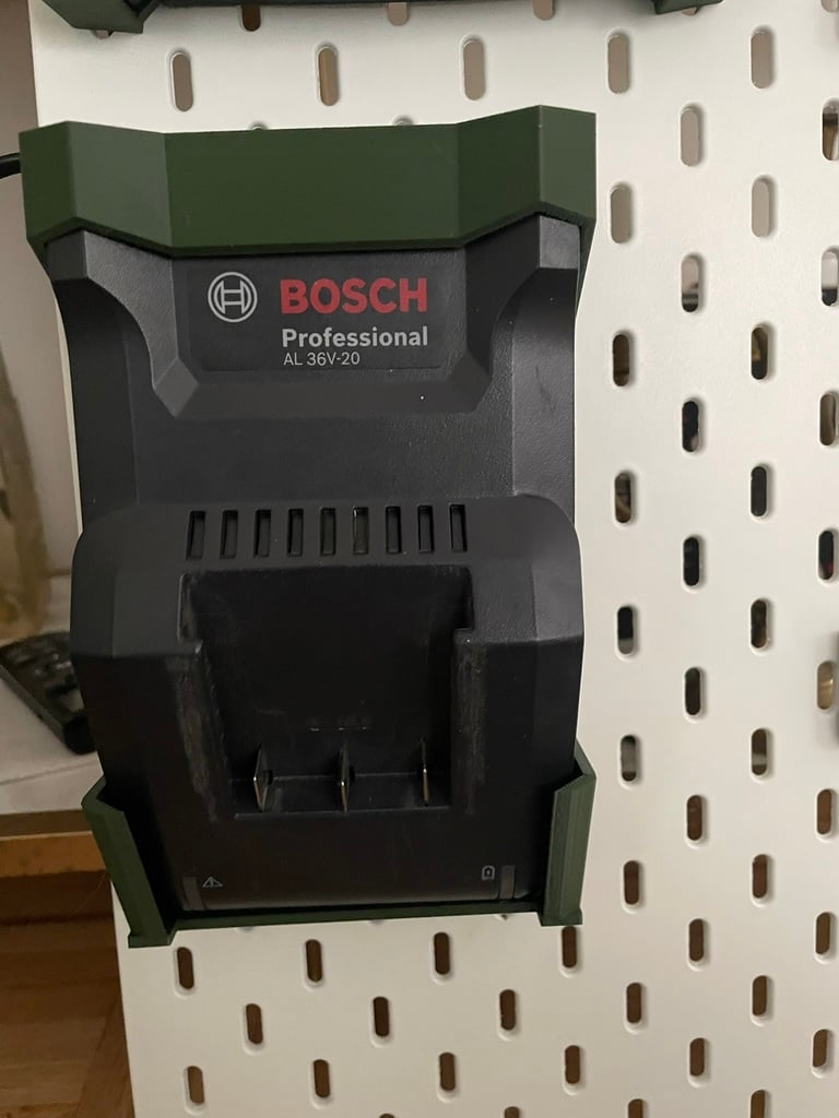 AL 36V-20 & GAL 18V-40 Bosch charger skadis wall