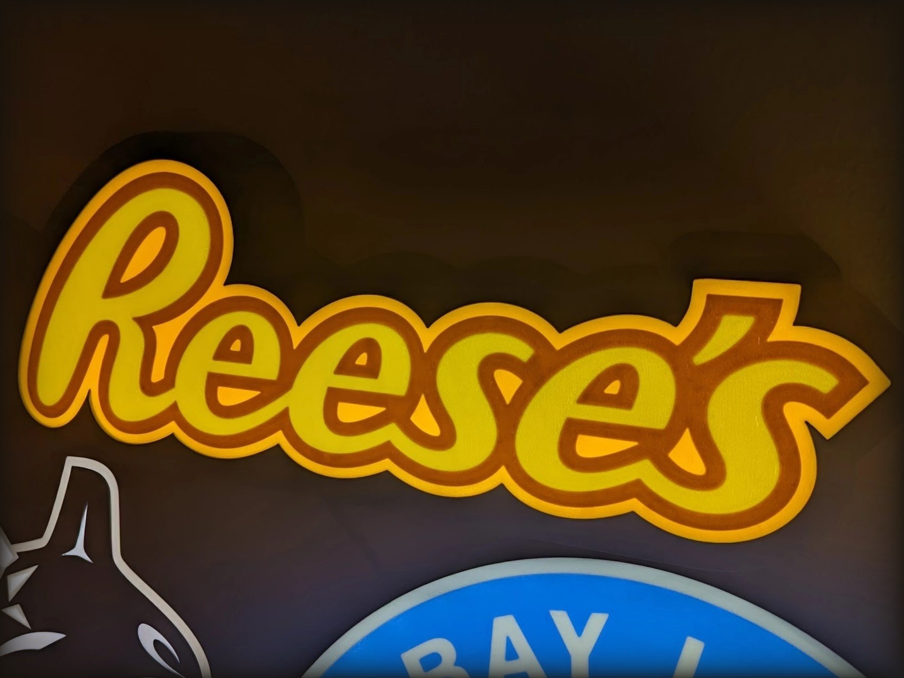 Reese's Logo Lightbox LED Lamp