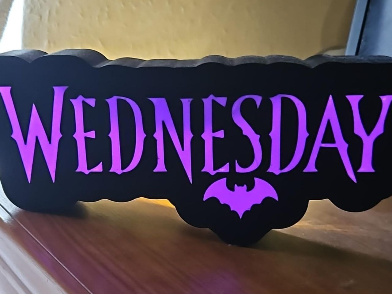 Wednesday lightbox
