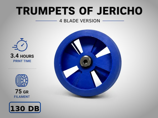 Trumpets of Jericho - wind powered air siren