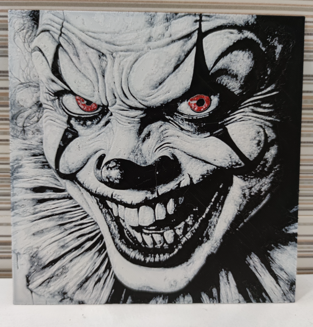 Hueforge clown