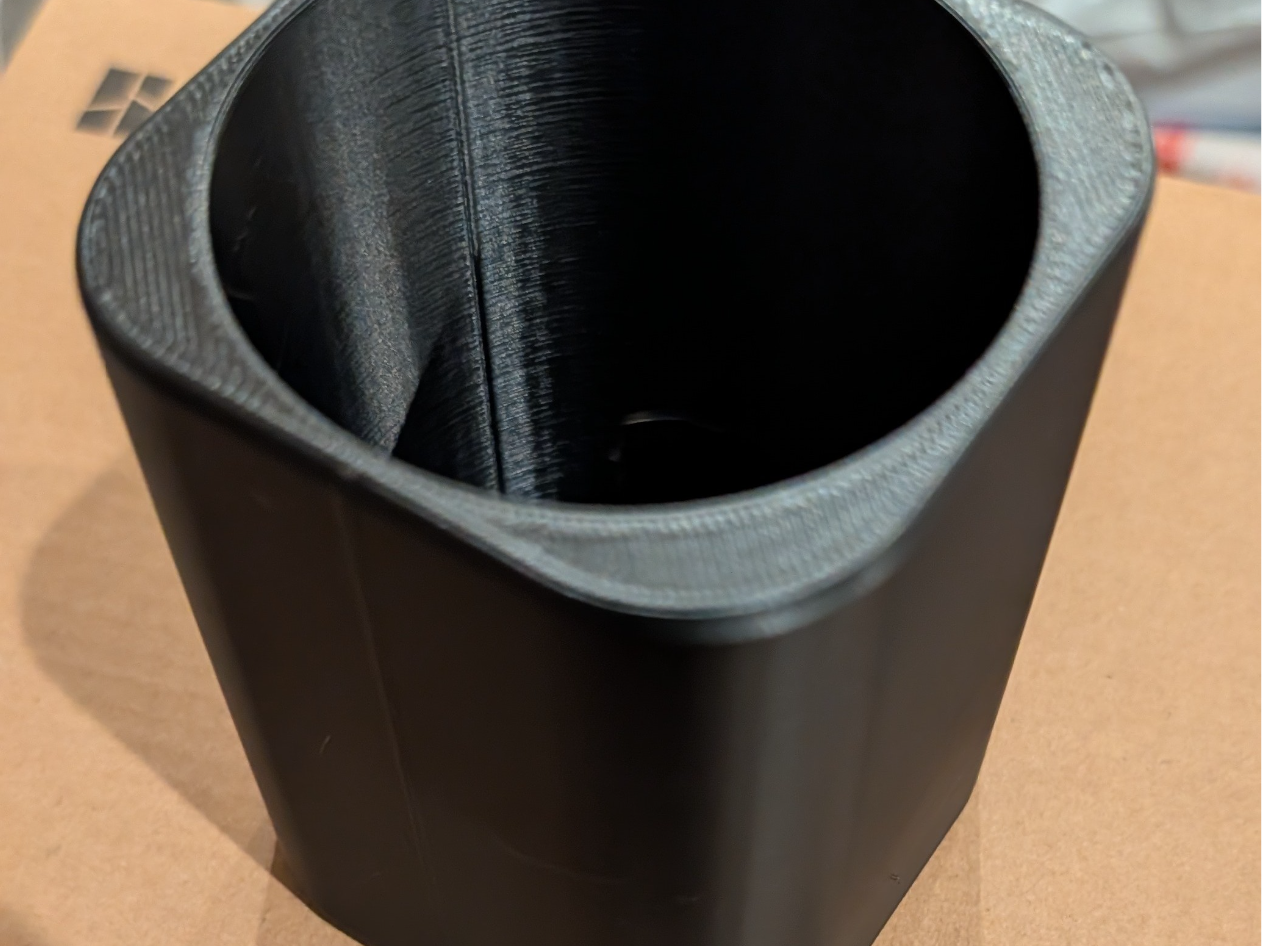 Red bull can adapter GMC Sierra EV cup holder V2
