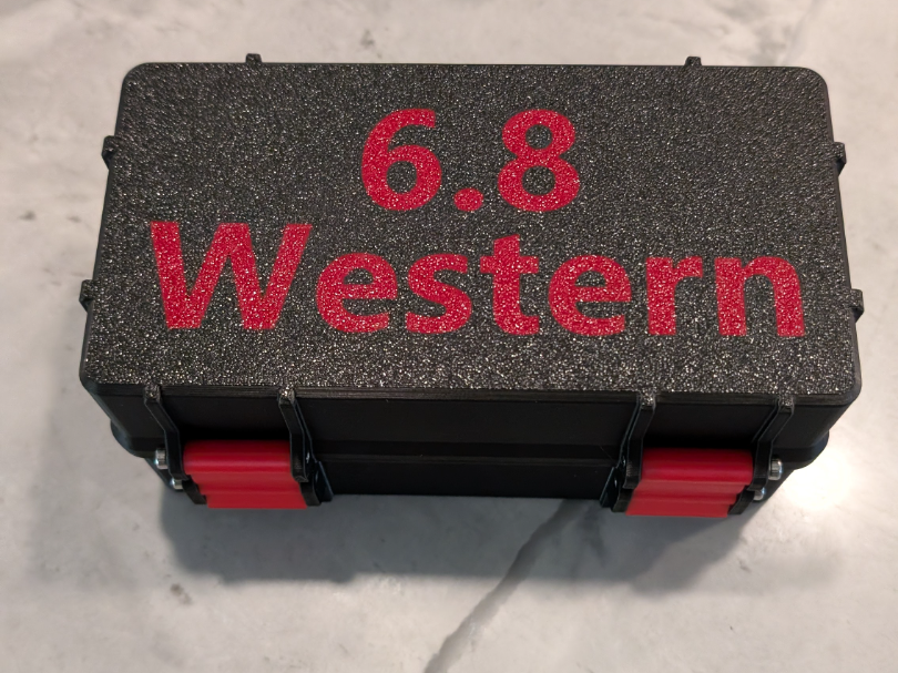 6.8 Western 50rnd Ammo Box